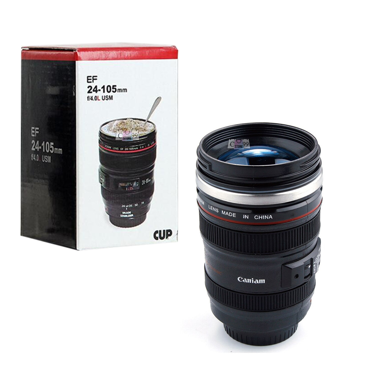 Miniatura 5 de Vaso Taza Tipo Lente De Cámara